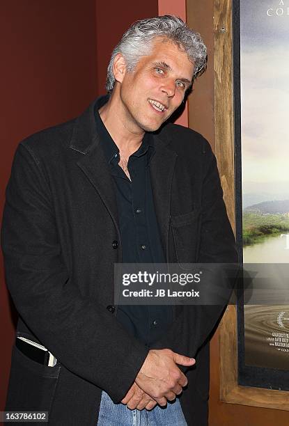 David Riker attends "The Girl" special screening and Q&A held at Sundance Cinema on March 15, 2013 in Los Angeles, California.