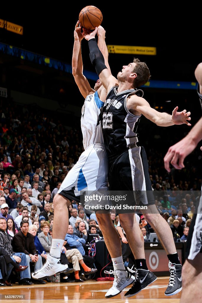 San Antonio Spurs v Minnesota Timberwolves