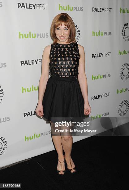 Actress Naomi Grossman arrives at the 30th Annual PaleyFest: The William S. Paley Television Festival - Closing Night Presentation honoring 'American...