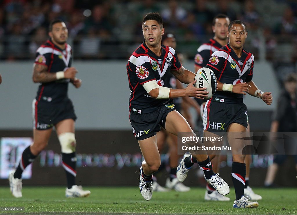 NRL Rd 2 - Warriors v Roosters