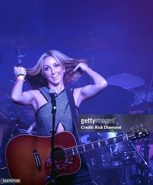 Ashley Monroe performs at Crush Night At SXSW at Vice Bar on March 15, 2013 in Austin, Texas.