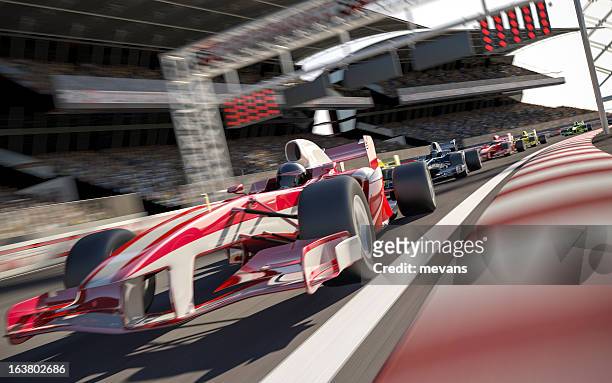 formula one type racing - grand prix motor racing stock pictures, royalty-free photos & images