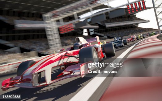 Openwheel Singleseater Racing Car Type Racing High-Res Stock Photo ...