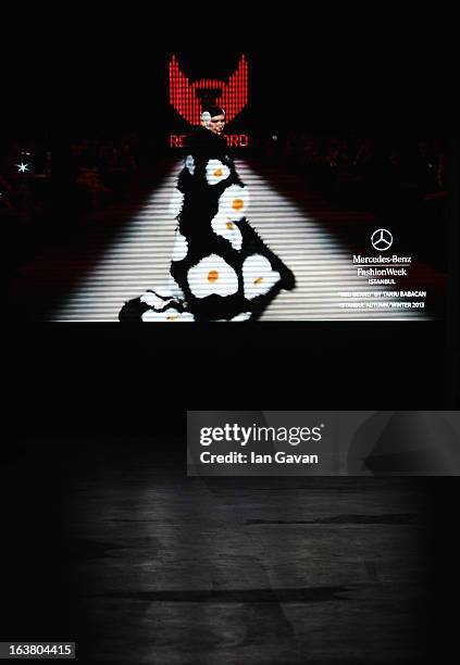 General view ahead of the Best of Mercedes-Benz Fashion Week Istanbul Fall/Winter 2013/14 at Antrepo 3 on March 16, 2013 in Istanbul, Turkey.