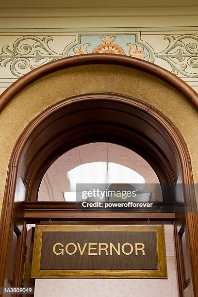 governor escritório capitólio do estado de wyoming - governor imagens e fotografias de stock