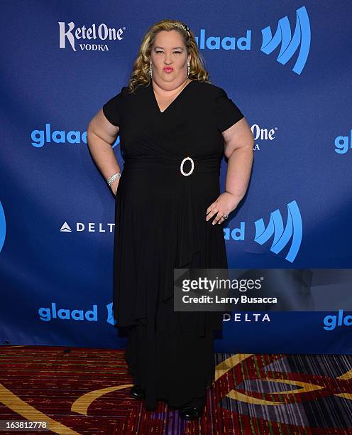 June "Mama" Shannon attends the 24th Annual GLAAD Media Awards on March 16, 2013 in New York City.