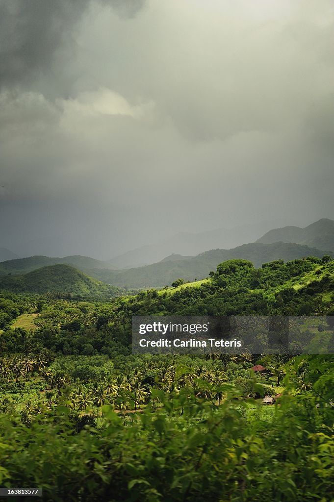 Aproaching monsoon rain