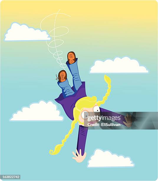 Falling Girl Clip Art Photos and Premium High Res Pictures - Getty Images