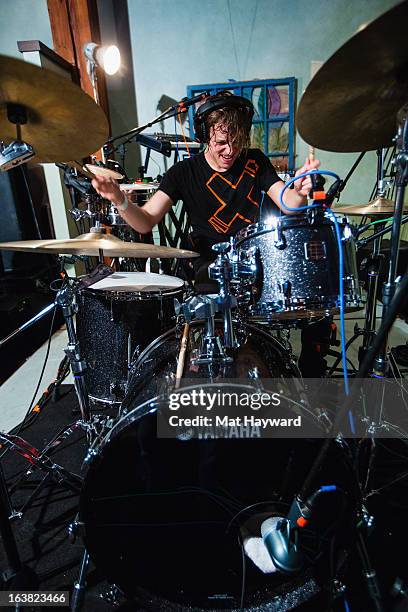 Robert DeLong performs an End Session for 107.7 The End at Elysian Fields on March 16, 2013 in Seattle, Washington.