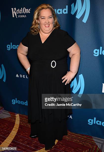 June "Mama" Shannon attends the 24th Annual GLAAD Media Awards on March 16, 2013 in New York City.