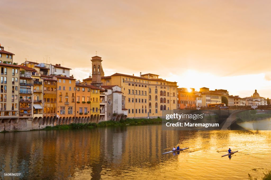 Ponte Vecchio and Arno river