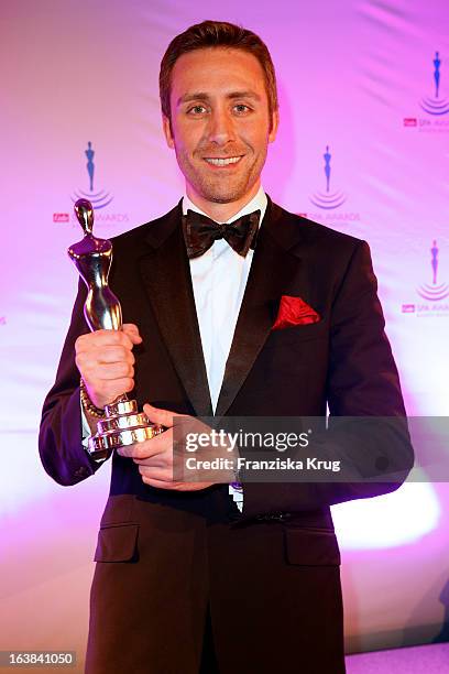 Philippe Pierre Cousteau attends the Gala Spa Award 2013 at the Brenners Park Hotel on March 16, 2013 in Berlin, Germany.