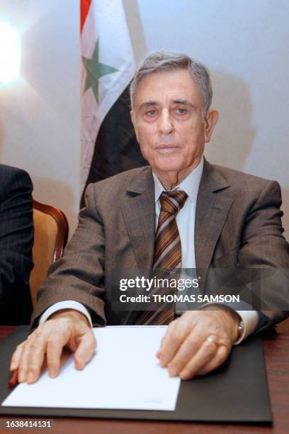 67 Abdul Halim Khaddam Stock Photos, HighRes Pictures, and Images