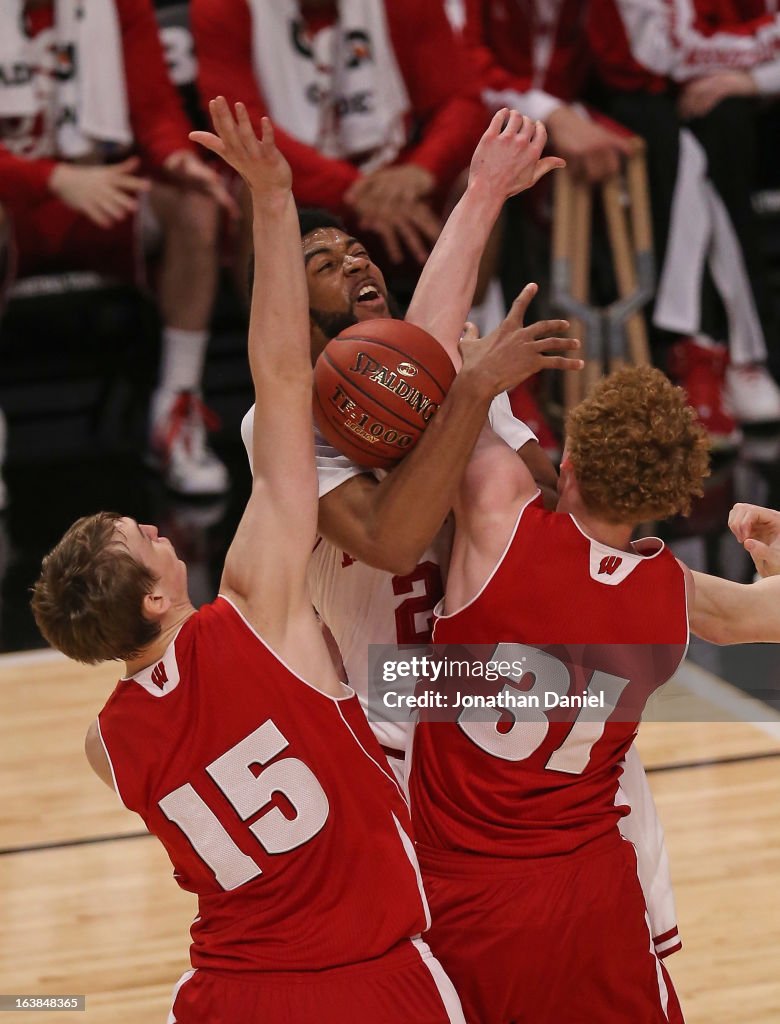 Big Ten Basketball Tournament - Semifinals - Indiana v Wisconsin