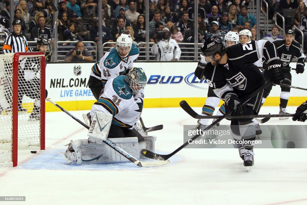 San Jose Sharks v Los Angeles Kings