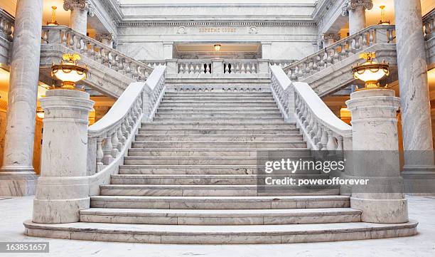 utah state capitol building - utah state capitol building stock pictures, royalty-free photos & images