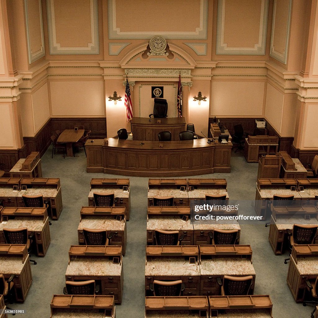 Abgeordnetenhaus Chamber Wyoming State Capitol