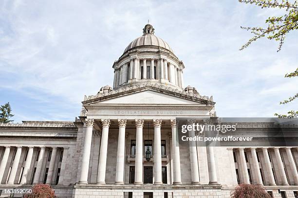 washington state capitol building - olympia wa capitol building stock pictures, royalty-free photos & images
