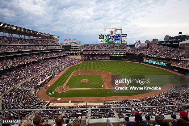 Target Field Fly Over Target Field Photos and Premium High Res Pictures - Getty Images