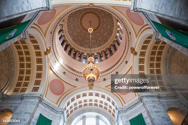 washington state capitol building - olympia stockfoto's en -beelden