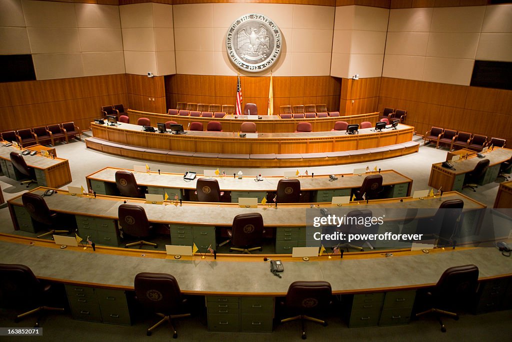 Senate Chamber New Mexico State Capitol