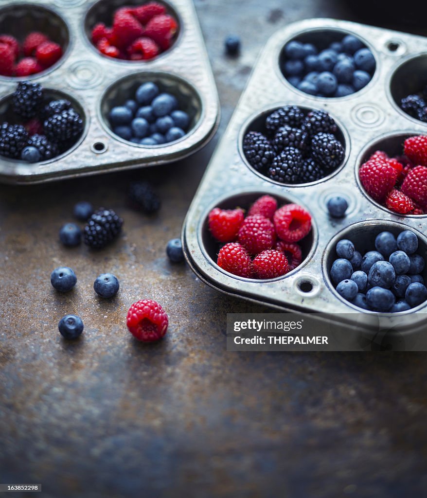 Frutti di bosco freschi