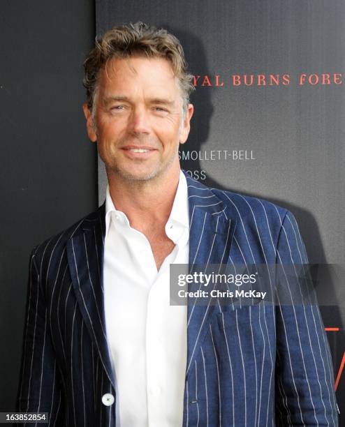 John Schneider attends the "Tyler Perry's Temptation: Confessions Of A Marriage Counselor" Atlanta Screening at AMC Parkway Pointe on March 16, 2013...