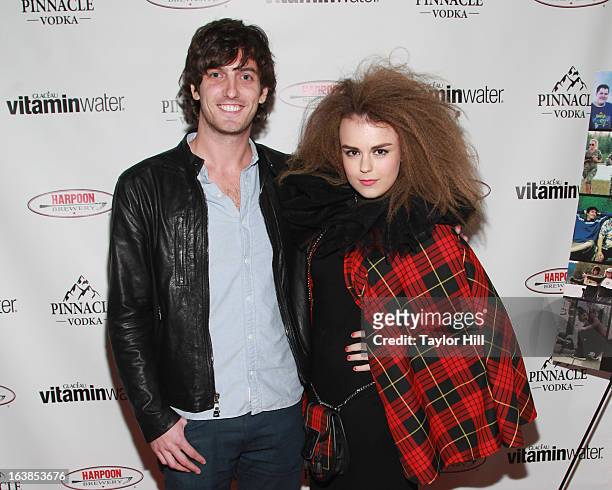 Personality Andrew Jenks and singer Tallia Storm attends the "World Of Jenks" Season 2 Premiere And "Andrew Jenks: My Life As A Filmmaker" Book...