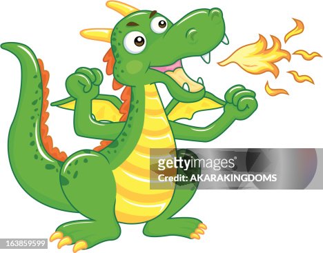 Dragon Cartoon High-Res Vector Graphic - Getty Images