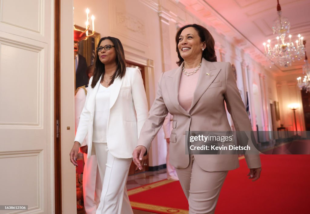 Vice President Harris Hosts WNBA Champion Las Vegas Aces At The White House