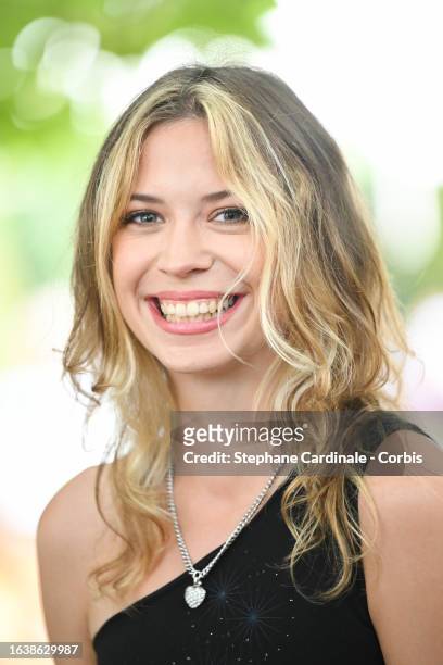 Alice Vannoorenberghe a.k.a. Alice et Moi attends the 'Alice et Moi' Photocall during Day Four of the 16th Angouleme French-Speaking Film Festival on...