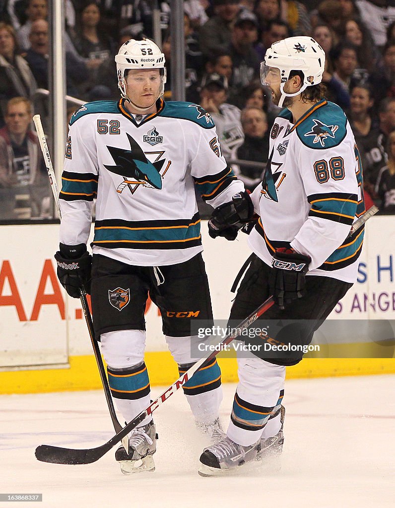 San Jose Sharks v Los Angeles Kings