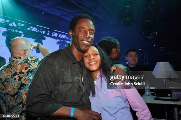 Actors Isaiah Washington and Felicia Pearson attend as Samsung Galaxy presents Prince and A Tribe Called Quest at SXSW on March 16, 2013 in Austin,...