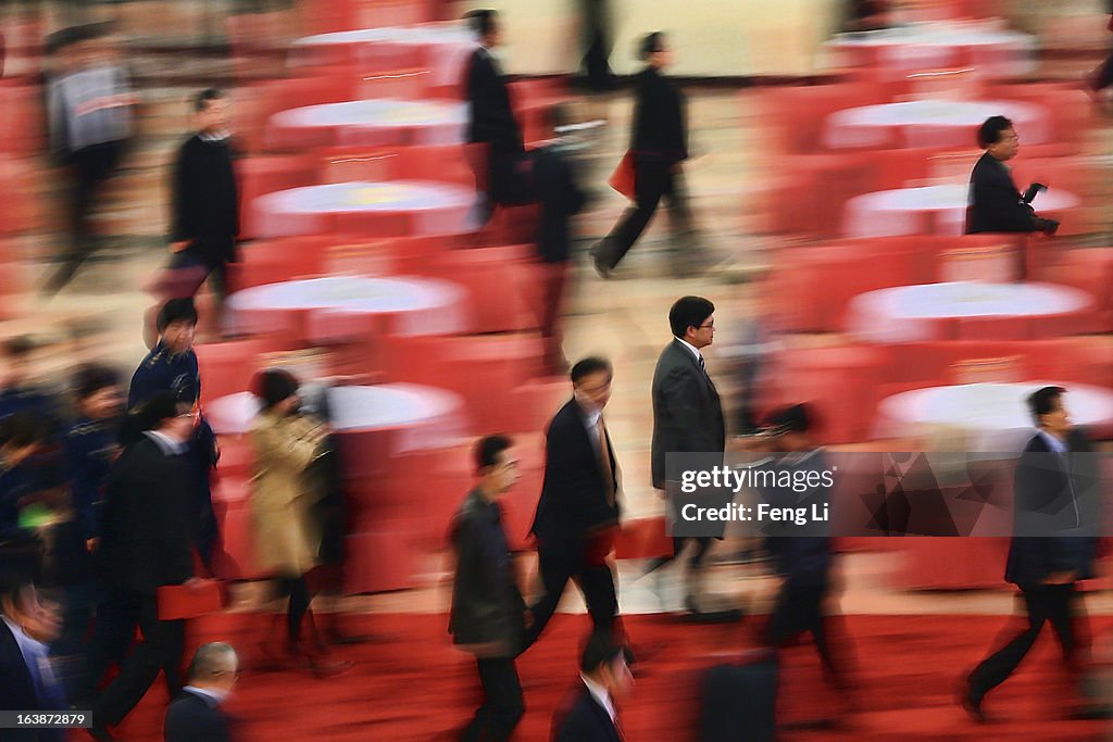 Closing Ceremony Of The National People's Congress