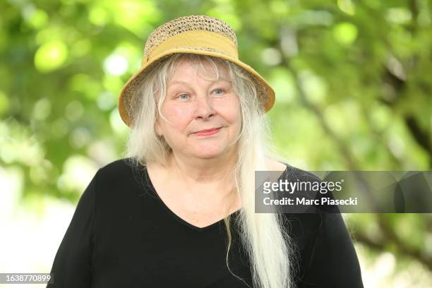 Director Yolande Moreau attends the 'La Fiancee du poete' Photocall during Day Four of the 16th Angouleme French-Speaking Film Festival on August 25,...
