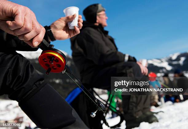 42 Ice Fishing Pole Stock Photos, High-Res Pictures, and Images - Getty  Images