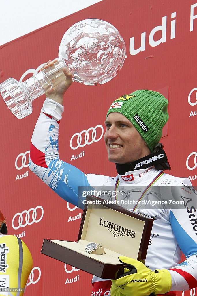 Audi FIS World Cup - Men's and Women's Overall Globe Awards