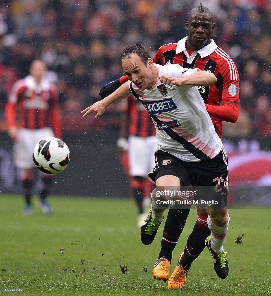 AC Milan v US Citta di Palermo - Serie A