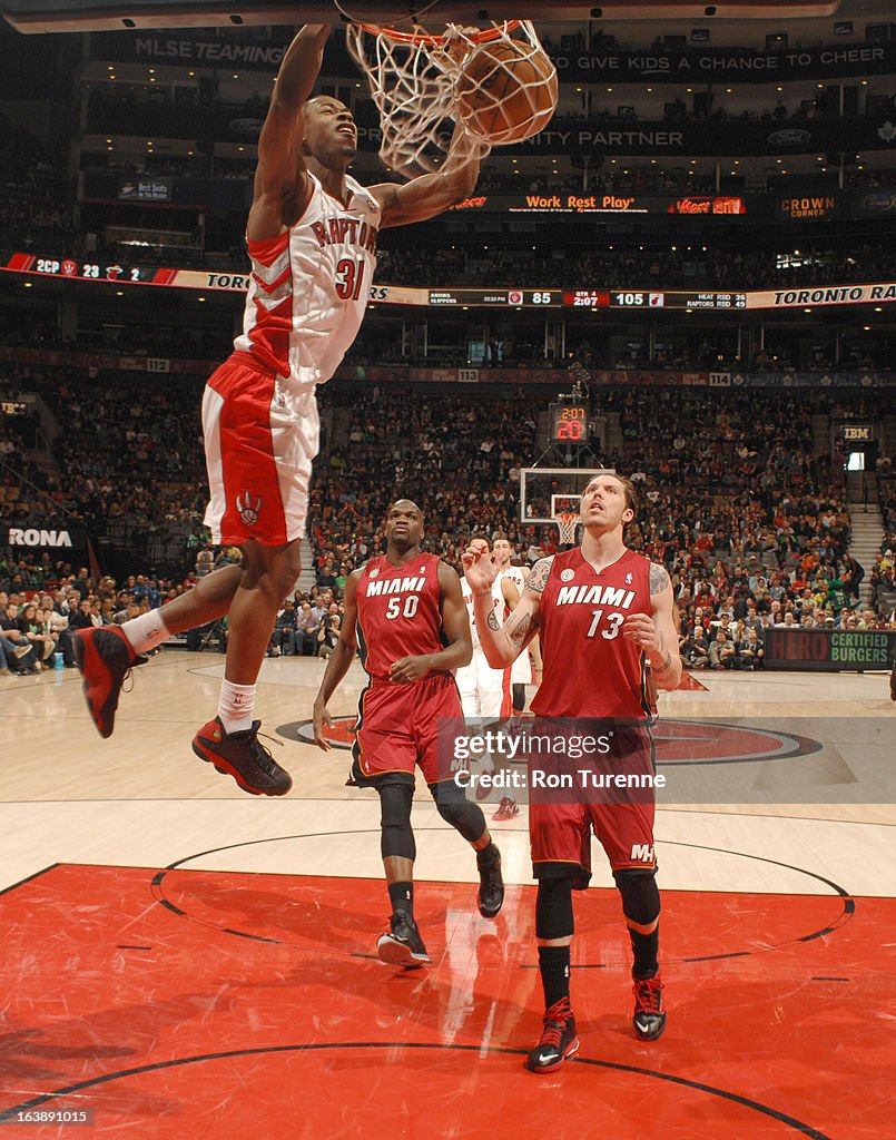 Miami Heat v Toronto Raptors