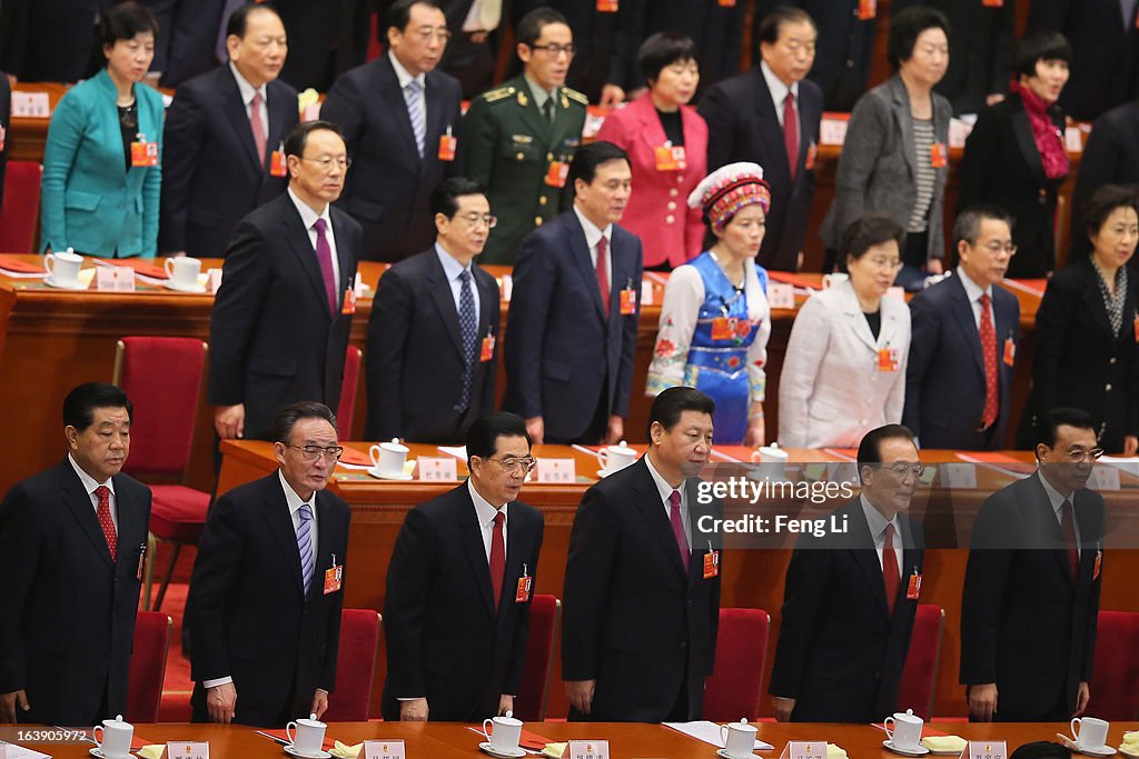 Closing Ceremony Of The National People's Congress