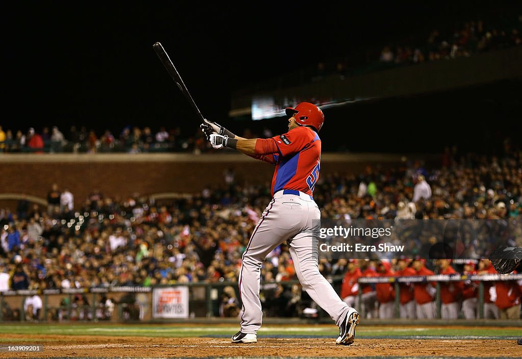 World Baseball Classic - Semifinals - Puerto Rico v Japan