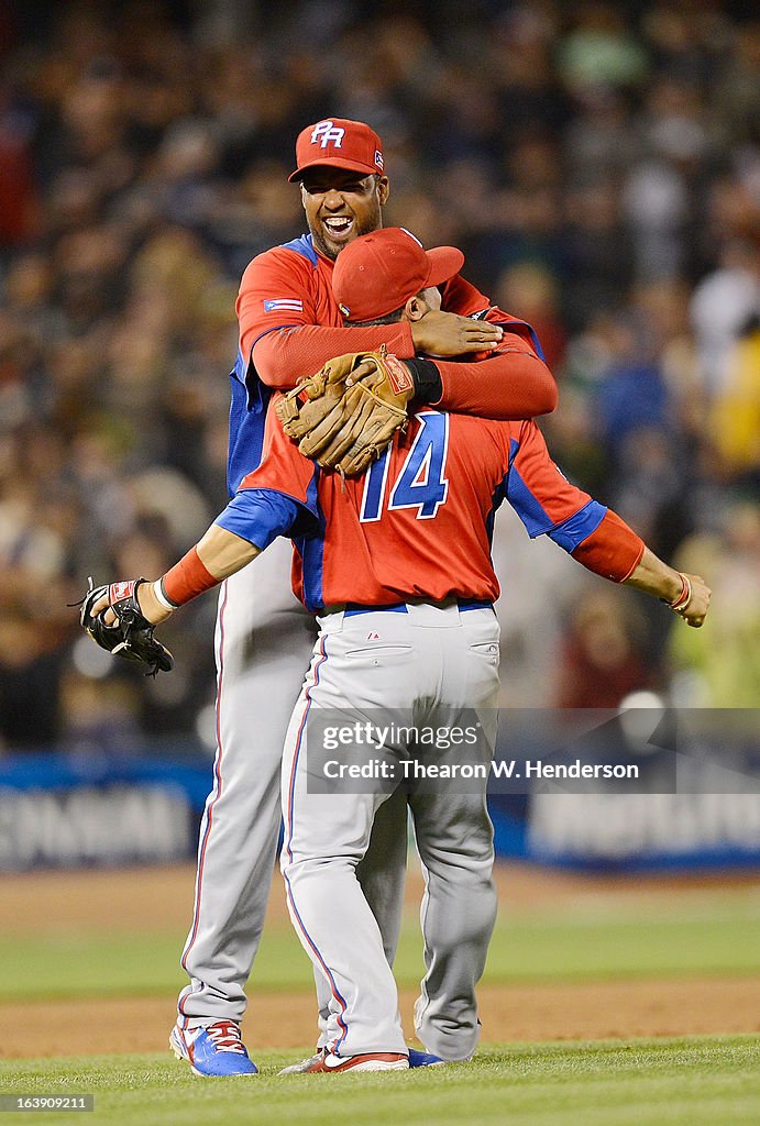 World Baseball Classic - Semifinals - Puerto Rico v Japan