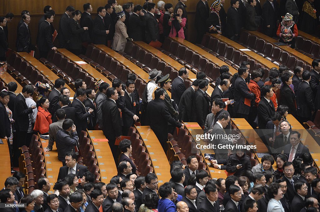 Closing Ceremony Of The National People's Congress