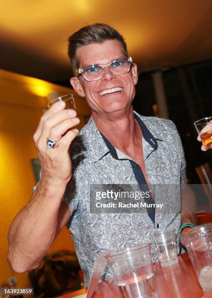 Renowned Beverly Hills hairstylist Lenny Strand attends the attends Tequila Tasting during the Bash To Banish Bullying Benefiting It Gets Better, a...