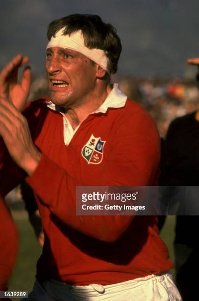 Willie John McBride of the British Lions in action during the Rugby Lions tour of South Africa, South Africa. \ Mandatory Credit: Allsport UK...