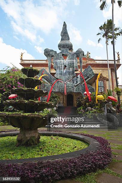 museum in ubud. - antonio blanco stock pictures, royalty-free photos & images