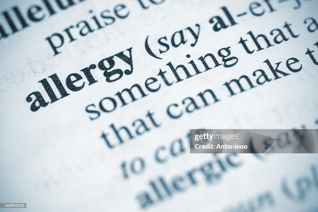 Definition: Allergy