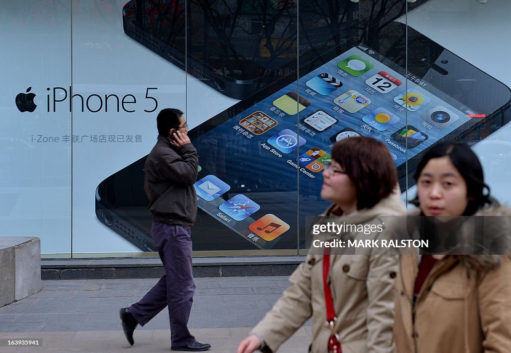 CHINA-MEDIA-APPLE