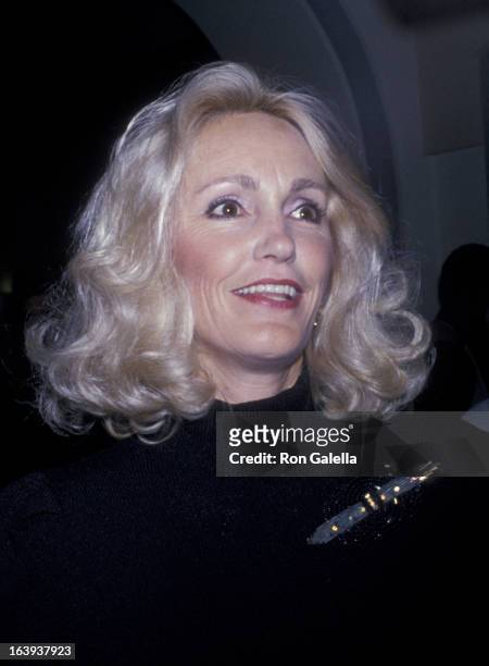 Cheryl Crane attends Lorna Luft Opening on October 3, 1989 at the Hollywood Roosevelt Hotel in Hollywood, California.