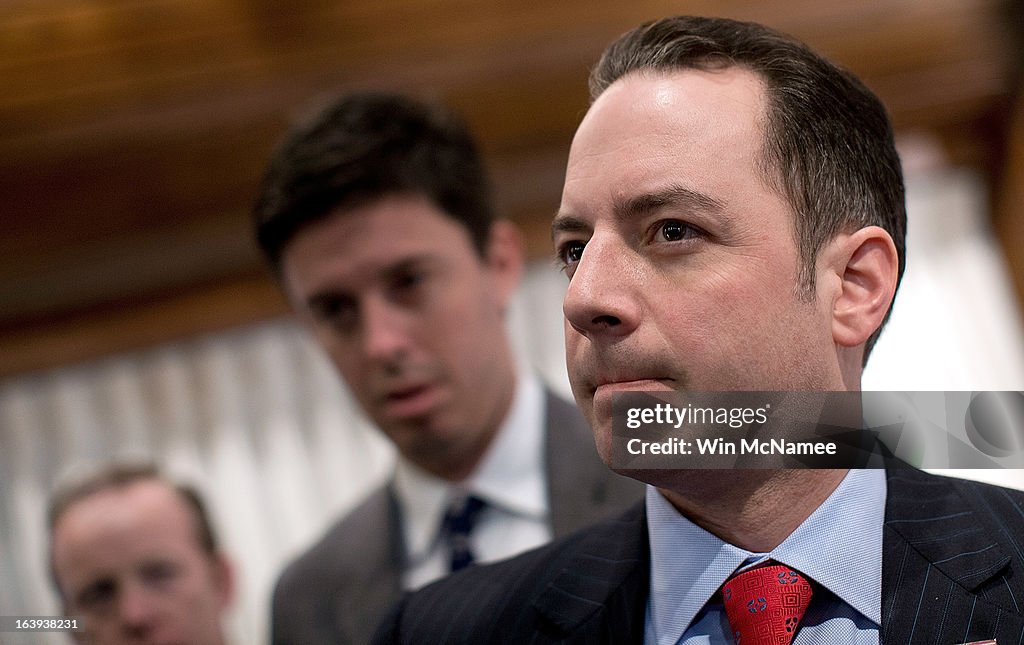 RNC Chairman Priebus Discusses Republican Party Strategy In Washington